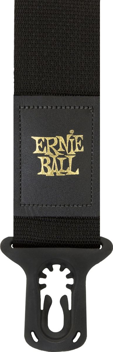 ERNiE BALL / #4056 PolyLock Strap Black ギターストラップ アーニー