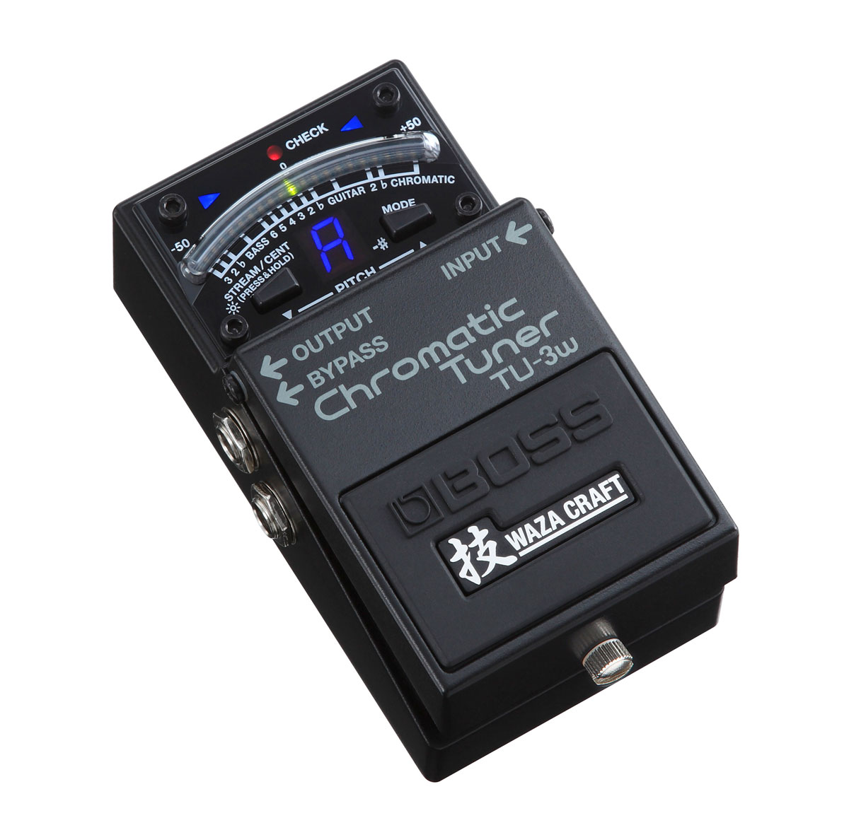 【美品】BOSS TU-3w 箱付き 安心の長期5年保証】BOSS / TU-3W Chromatic Tuner技 WAZA CRAFT Made