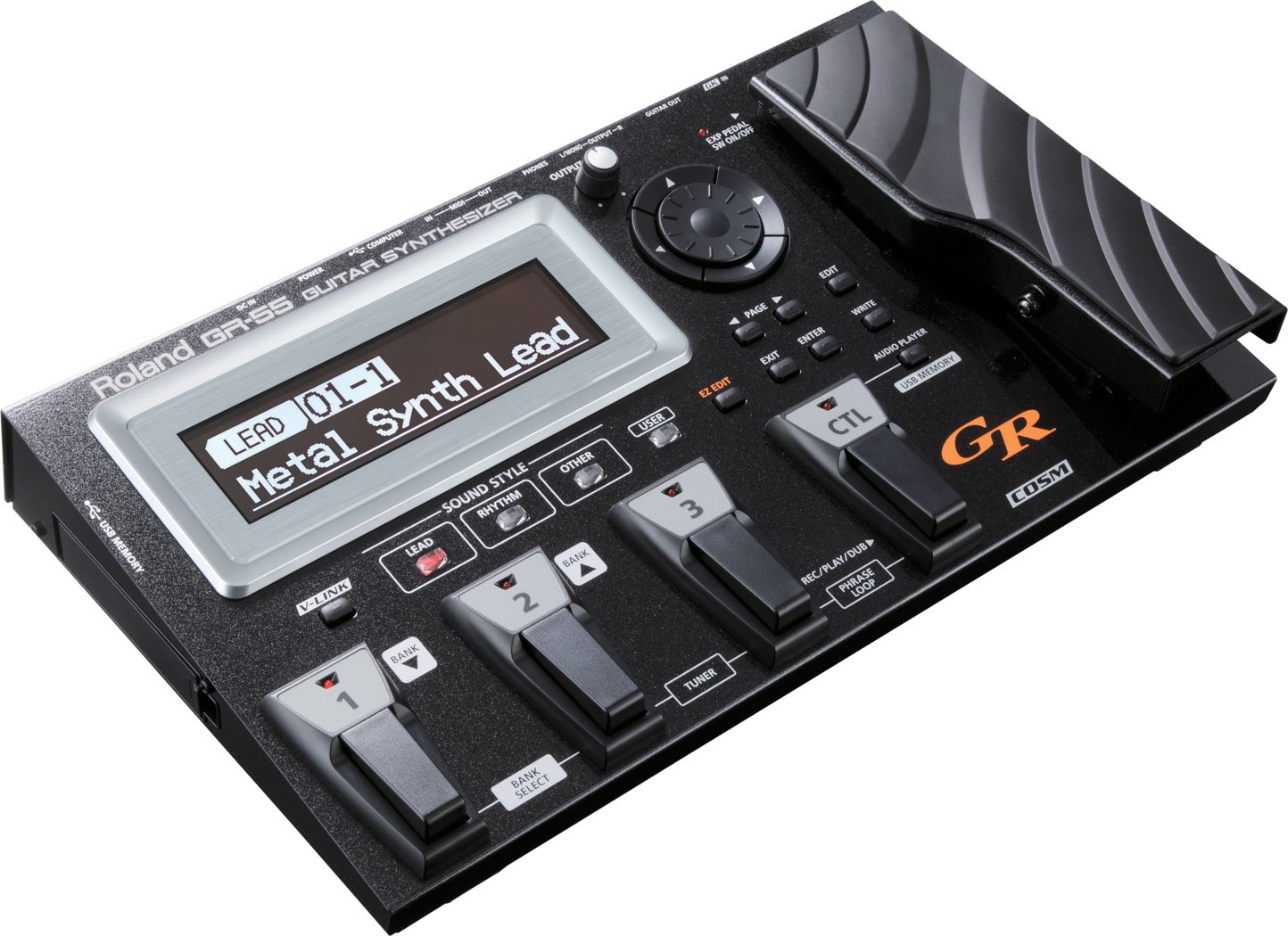 ROLAND　GK-3　GR-D　GR-S　ギターシンセ Roland / GR-55GK Guitar Synthesizer 【GK-3ピックアップ、GKケーブル