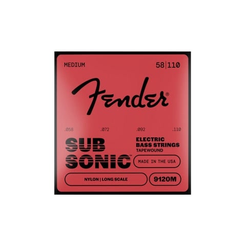 Fender / SubSonic 9120 Bass Strings Nylon Tapewound .058-.110