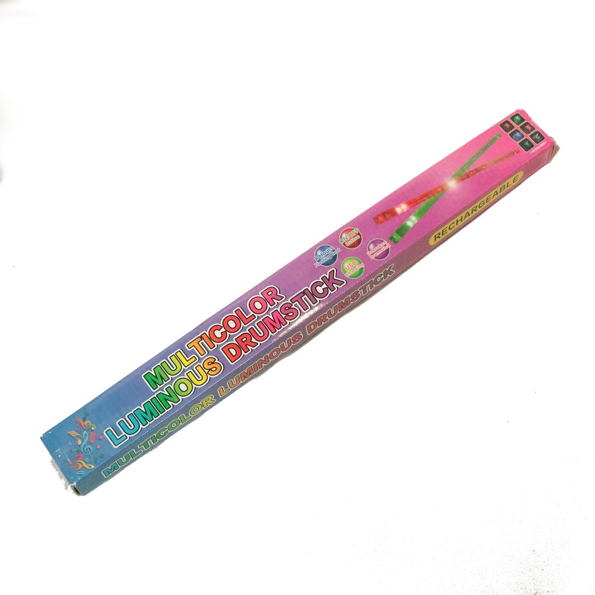 LABREA TRADING / MULTICOLOR LUMINOUS DRUMSTICK LED発光 光るドラムスティック(USB充電) 【池袋店】