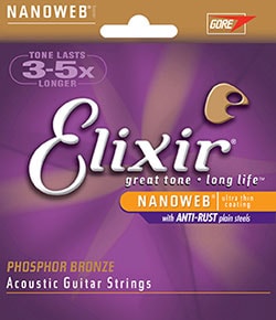 Elixir / 16182 HD Light Acoustic Phosphor Bronze with NANOWEB