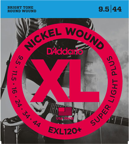 D'Addario / EXL120+ Super Light Plus 09.5-44 エレキギター弦 【横浜
