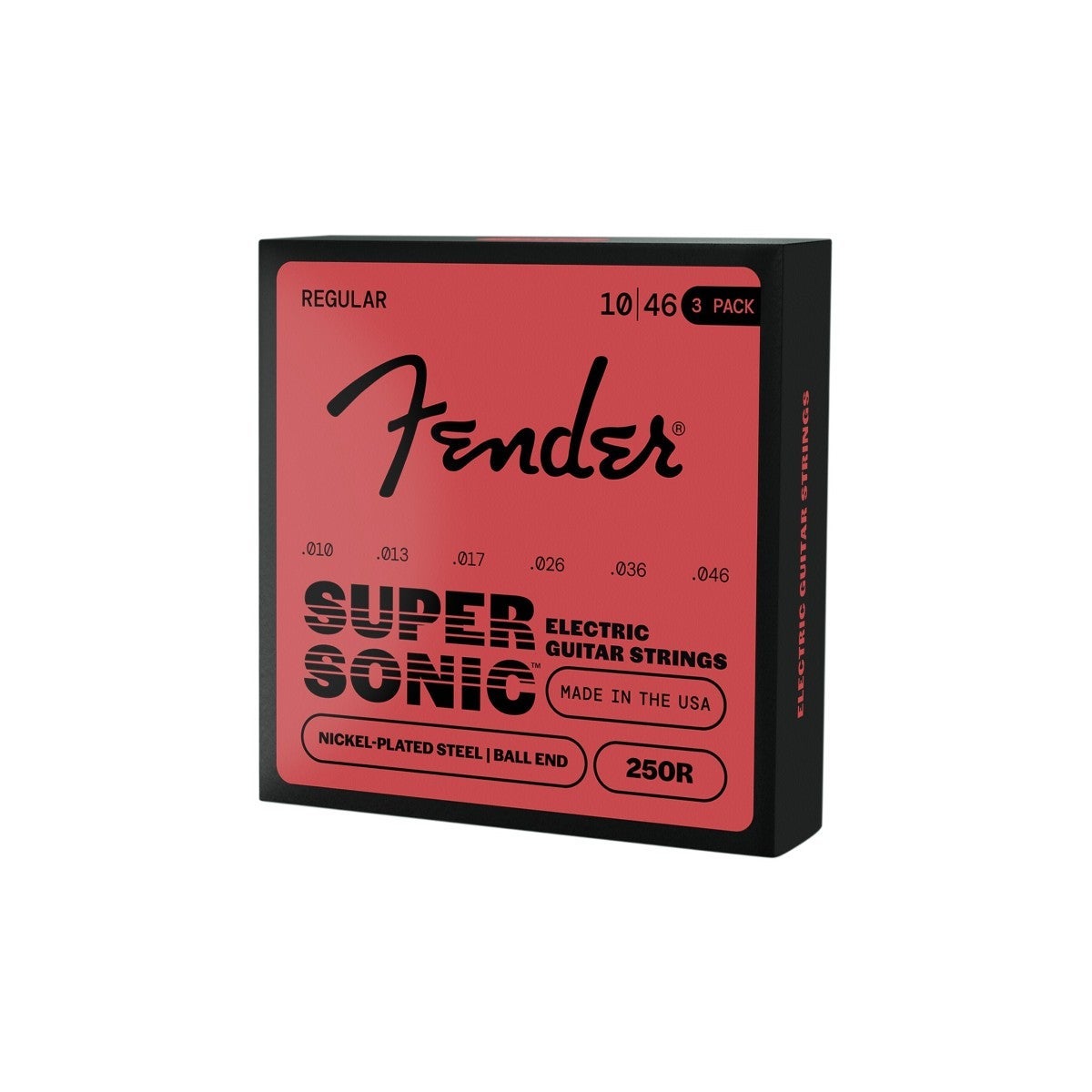 Fender / SuperSonic 250R Nickel-Plated Steel Guitar Strings - 3