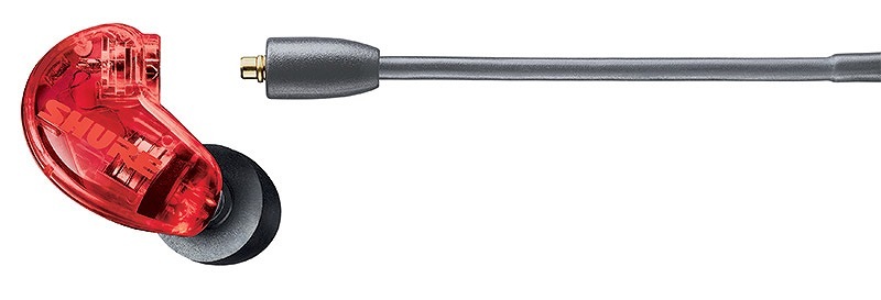 SHURE / SE215 Special Edition レッド (SE215SPE-RD-A) 高遮音性