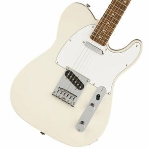 Squier by Fender / Affinity Series Telecaster Laurel Fingerboard White Pickguard Olympic White エレキギター