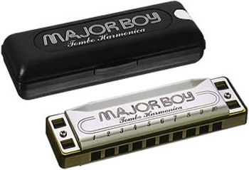 Tombo / 10ホールズハーモニカ No.1710 Major Boy Key:C | ハーモニカ