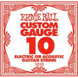 ERNiE BALL / 1010 010 エレキギター/アコギ用 バラ弦1本