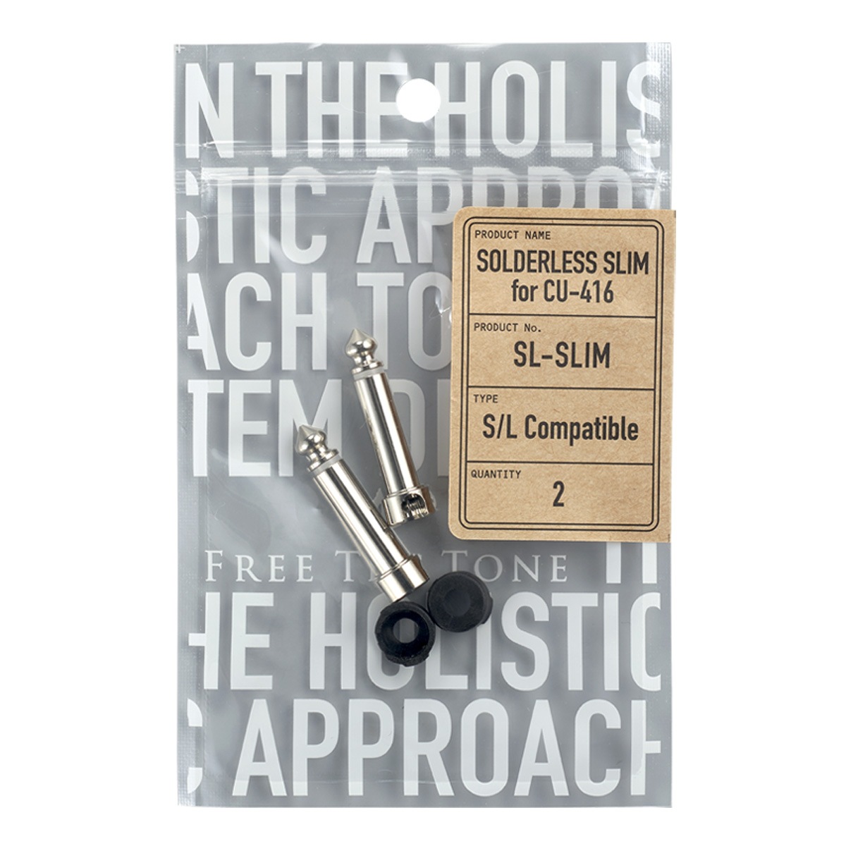 Free The Tone / SL-SLIM-2P Solderless Slim Plug CU-416用 フリーザ