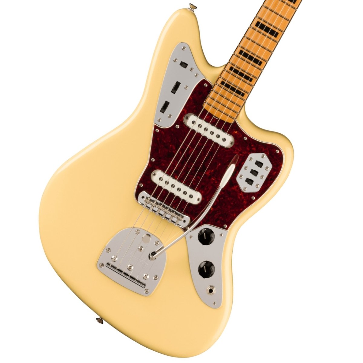 Fender / Vintera II 70s Jaguar Maple Fingerboard Vintage White