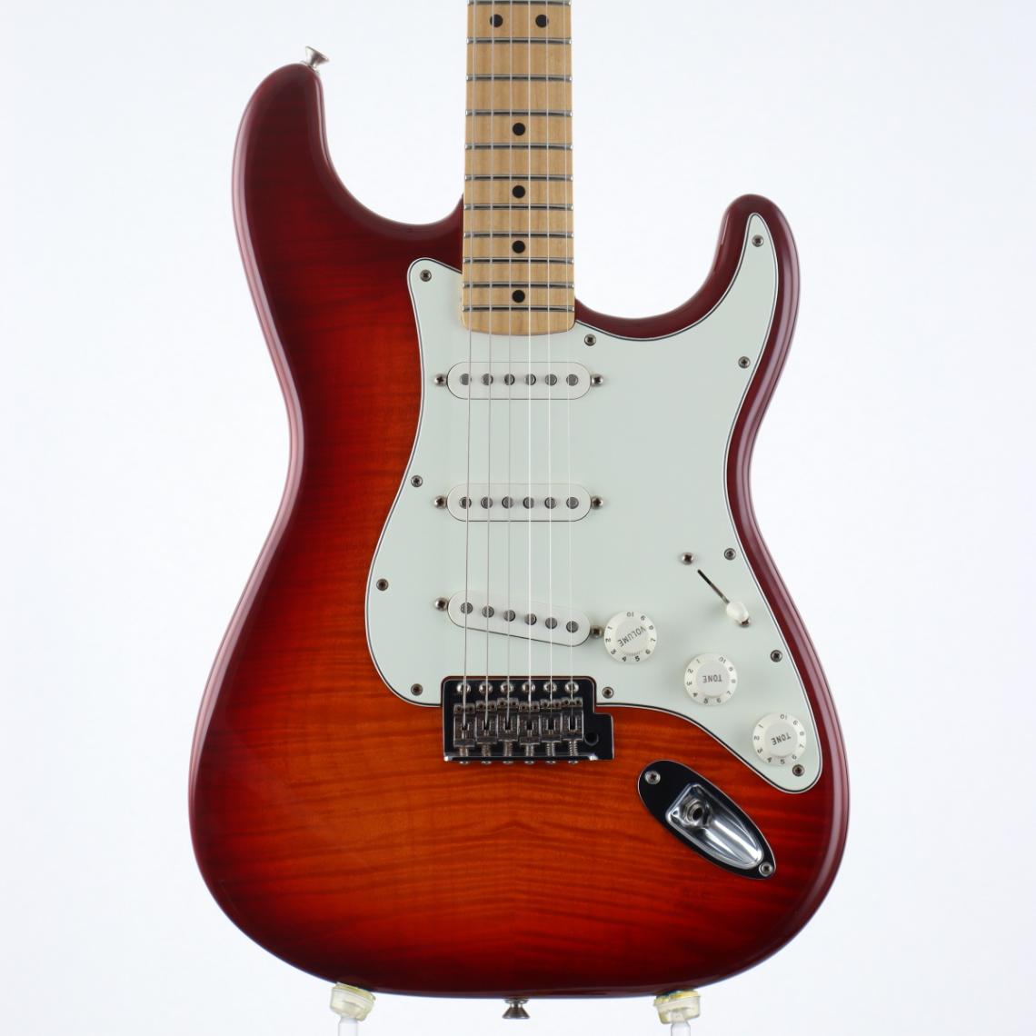 【調整済】Fender Mexico ストラト　standard エレキギター 中古】Fender Mexico / Standard Stratocaster Plus Top Tobacco
