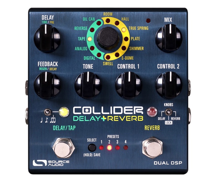 Source Audio / SA263 Collider Delay+Reverb ディレイ リバーブ【梅田