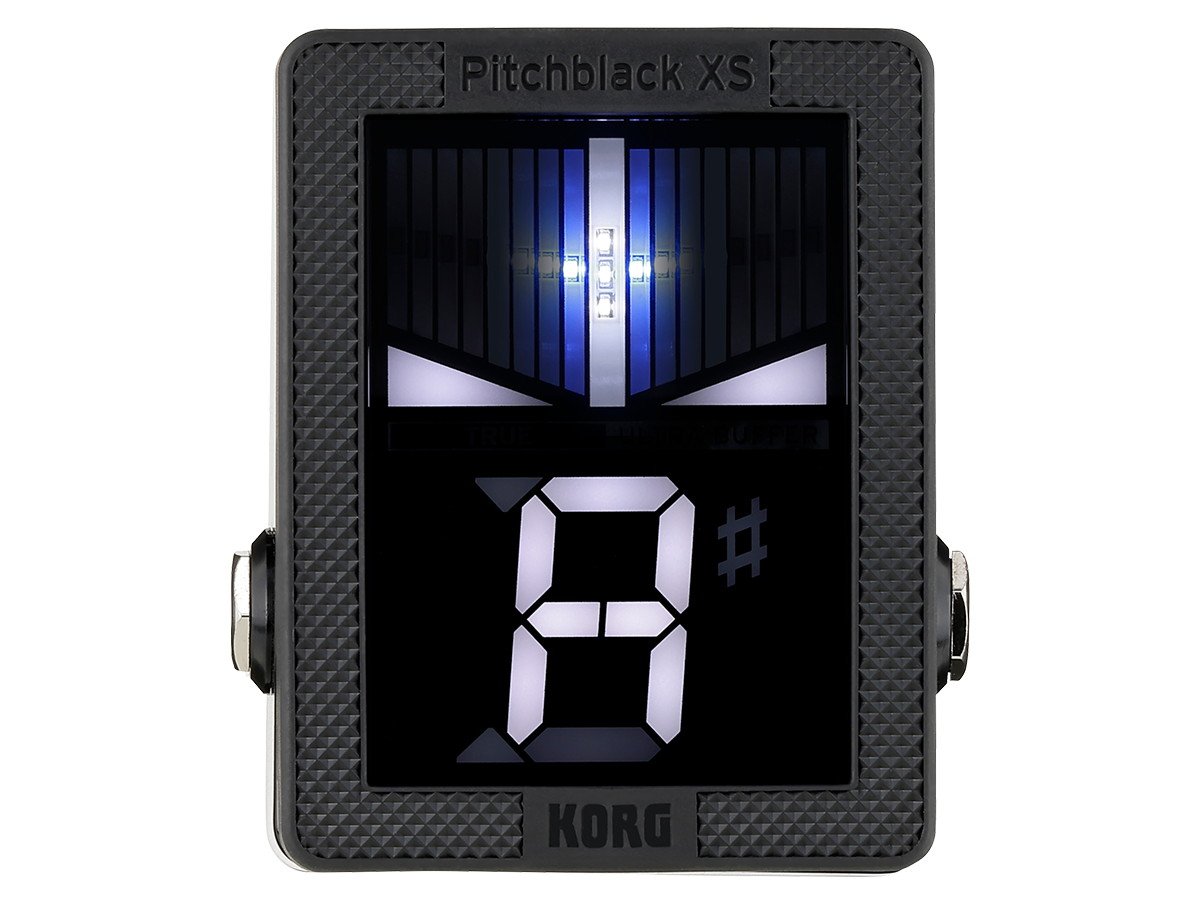 KORG / PB-XS Pitchblack XS ULTRA BUFFERを備えた、多機能な高輝度ディスプレイチューナー！