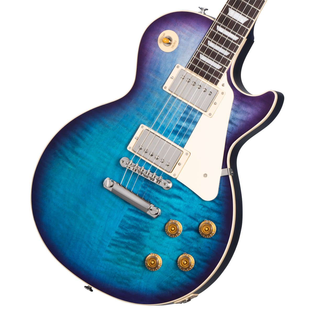 レスポール ブルー バースト Gibson Les Paul Standard 50s Figured Top Blueberry Burst エレキ