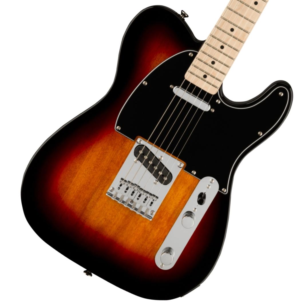 Squier by Fender / Affinity Series Telecaster Maple Fingerboard Black Pickguard 3-Color Sunburst エレキギター