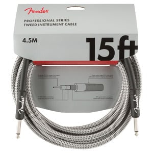 Fender / Professional Series Tweed Instrument Cables ギターケーブルシールド 約4.5m