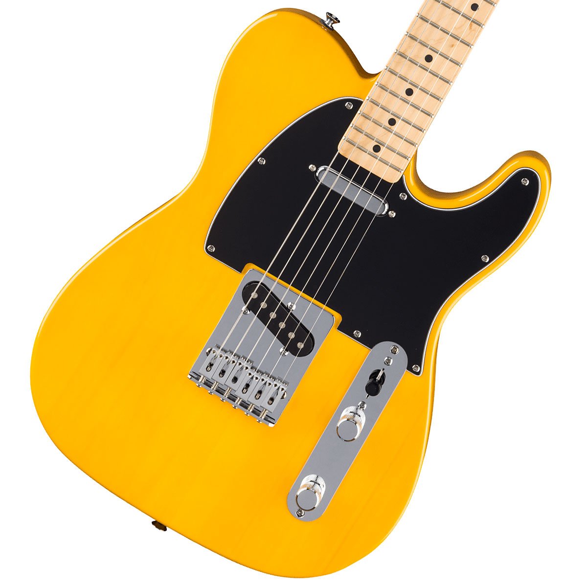 Fender / Standard Telecaster Maple Fingerboard Black Pickguard 