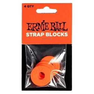 ERNiE BALL / 5620 Strap Blocks RED ストラップロック