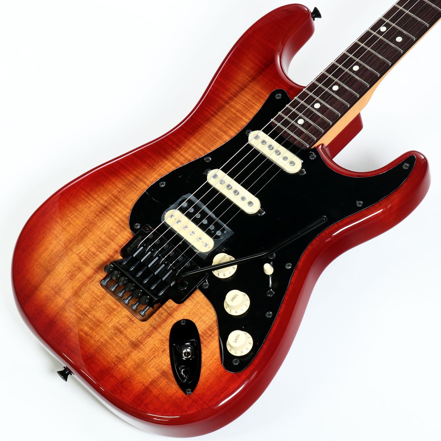 Fender / ISHIBASHI FSR MIJ Hybrid II Stratocaster HSS Koa Top