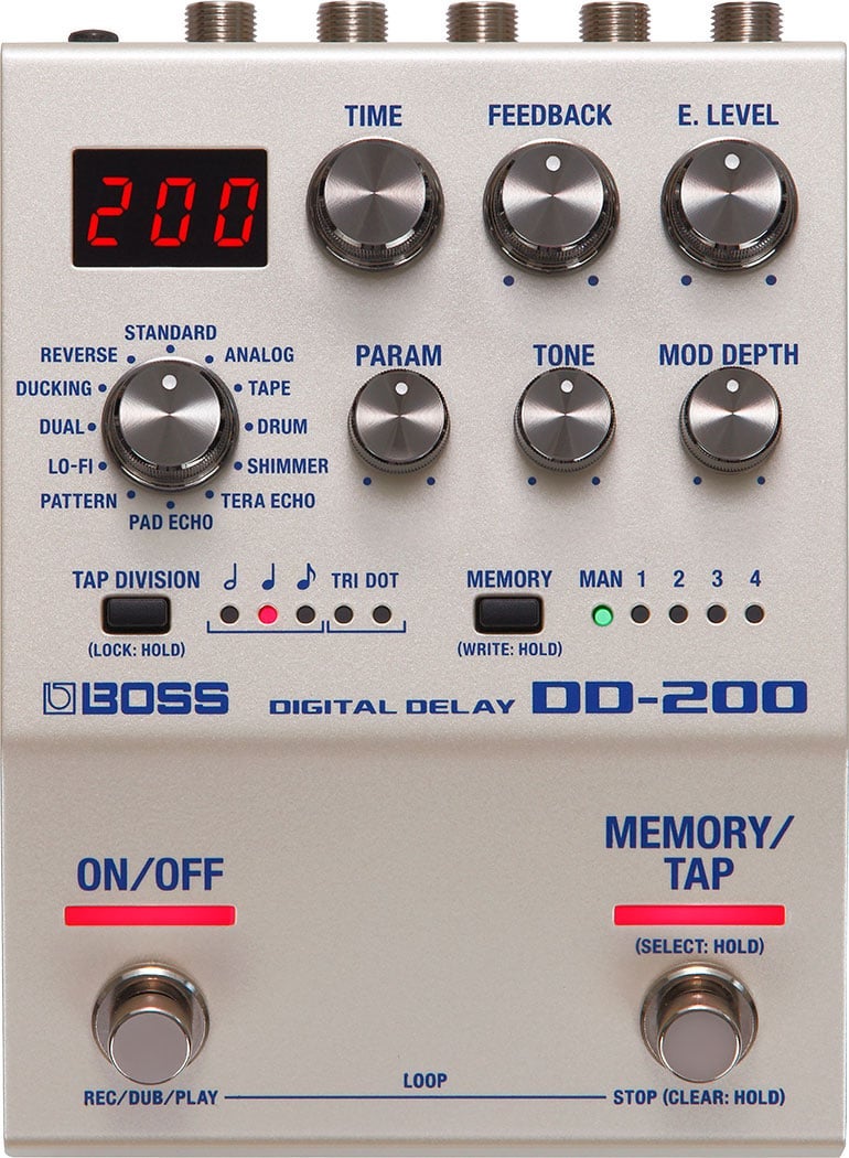 BOSS DD-200 DIGITAL DELAY（箱付・取説添付） BOSS / DD-200 Digital Delay ディレイ ボス DD200 | ディレイ