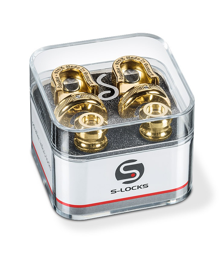 Schaller Lock Peg 6連 ゴールド 6個 Schaller / S-LOCKS GOLD シャーラー ストラップロックピン