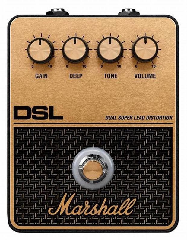ギター Marshall DSL Over drive Pedal Marshall / DSL Overdrive Pedal 【OVERDRIVE PEDAL SERIES】オーバー