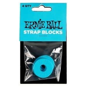 ERNiE BALL / 5619 Strap Blocks BLUE ストラップロック