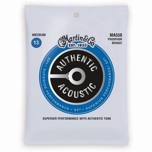 Martin / MA550 -AUTHENTIC ACOUSTIC Superior Performance- マーティン弦 Phospher Bronze [Medium .013-.056]