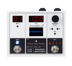 FREE THE TONE / PA-1QG PROGRAMMABLE ANALOG 10 BAND EQ ギター用イコライザー【心斎橋店】