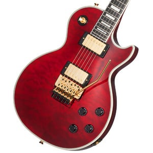 Epiphone / Alex Lifeson Les Paul Custom Axcess Quilt Ruby 