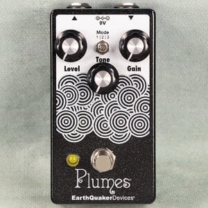 【イシバシ楽器限定カスタムカラー】EarthQuaker Devices / Plumes Black Sparkle オーバードライブ