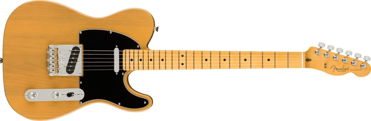 Fender/ American Professional II Telecaster 메이플 지판 Butterscotch Blonde 펜더 사진 2