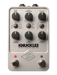 《アンプ・エフェクターセール品》Universal Audio / UAFX Knuckles '92 Rev F Dual Rec Amplifier