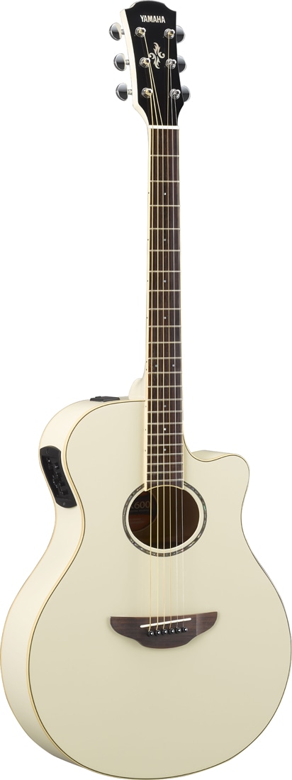 YAMAHA / APX600 VW (Vintage White) 薄胴エレアコ ヤマハ