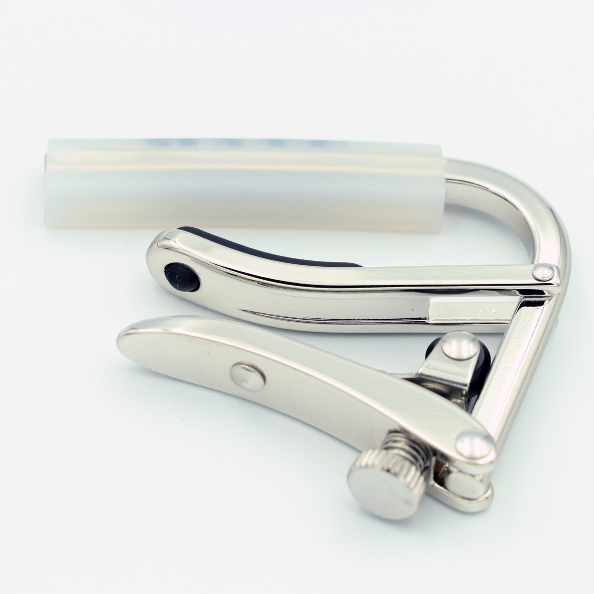 Shubb / Standard Capo Series C1/C Polished Nickel Clear Sleeve