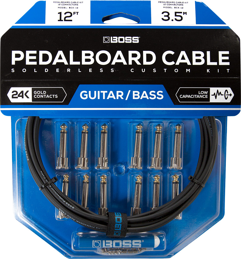 BOSS / BCK-12 Pedalboard cable kit ソルダーレス パッチケーブル