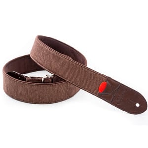 RightON!STRAPS / DENIM-50 brown ライトオン ギターストラップ 【福岡店】