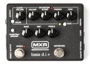 MXR / M-80 BASS D.I.+ M80 ベース用プリアンプ/ディストーション エムエックスアール 【福岡店】