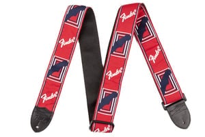 Fender / Monogram Strap Red/White/Blue ギターストラップ