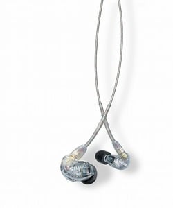 SHURE / SE215 クリアー (SE215-CL-A) 高遮音性イヤホン 【国内正規品】