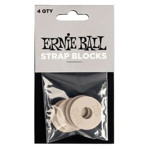 ERNIE BALL / 5625 Strap Blocks Gray 4 Pack ストラップロック 【福岡店】