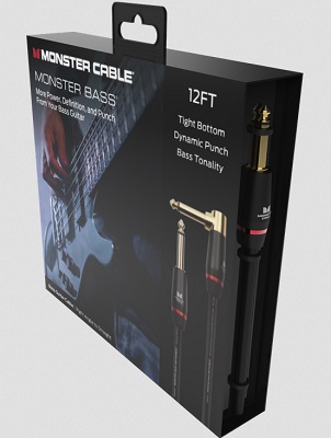 MONSTER CABLE  / MONSTER BASS M BASS2-12A 12ft L-S 約3.6メートル モンスターケーブル 【福岡店】