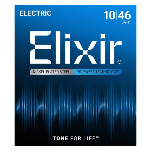 三訂版　エリクサー　Elixir　1 2 3 4 5 データ　データCD Elixir / 12050 Light Electric Nickel Plated Steel with POLYWEB