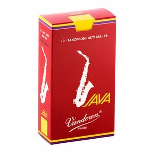 Vandoren / アルトサックス リード JAVA RED 10枚入 ファイルドカット
