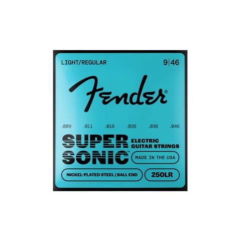 Fender / SuperSonic Nickel-Plated Steel Strings 250LR Gauges .009-.046, フェンダー エレキギター弦 【福岡店】