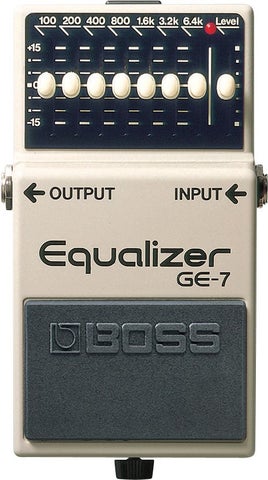 BOSS / GE-7 Equalizer イコライザー GE7 ボス ギター エフェクター 【安心の長期5年保証】【福岡店】