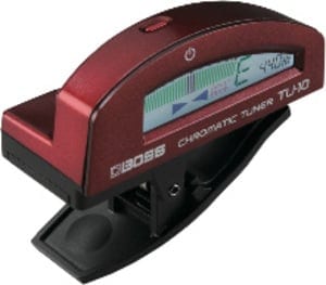 BOSS / Clip-on Chromatic Tuner TU-10 Red ギター／ベース用チューナー 【福岡店】