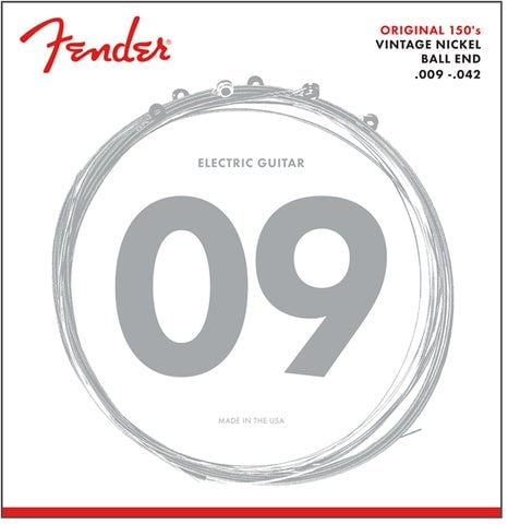Fender USA / Original 150s Pure Nickel 150L 09-42 エレキギター弦 【福岡店】