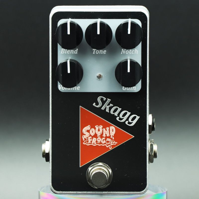 [名機Brassmasterインスパイア/叩けるファズをコンセプトに開発!]  SOUND FROG / Skagg ベース用エフェクター スキャッグ サウンドフロッグ  日本製 Made in Japan