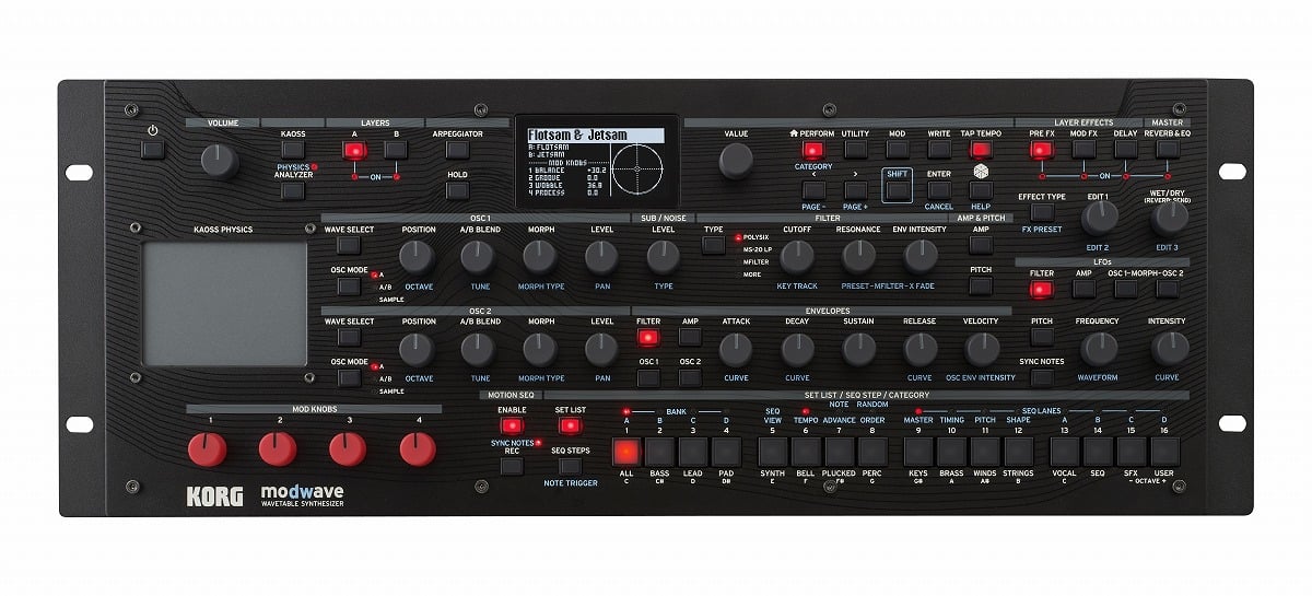KORG コルグ / modwave module (MODWAVE-M) WAVETABLE SYNTHESIZER